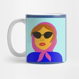 Elegant woman Mug